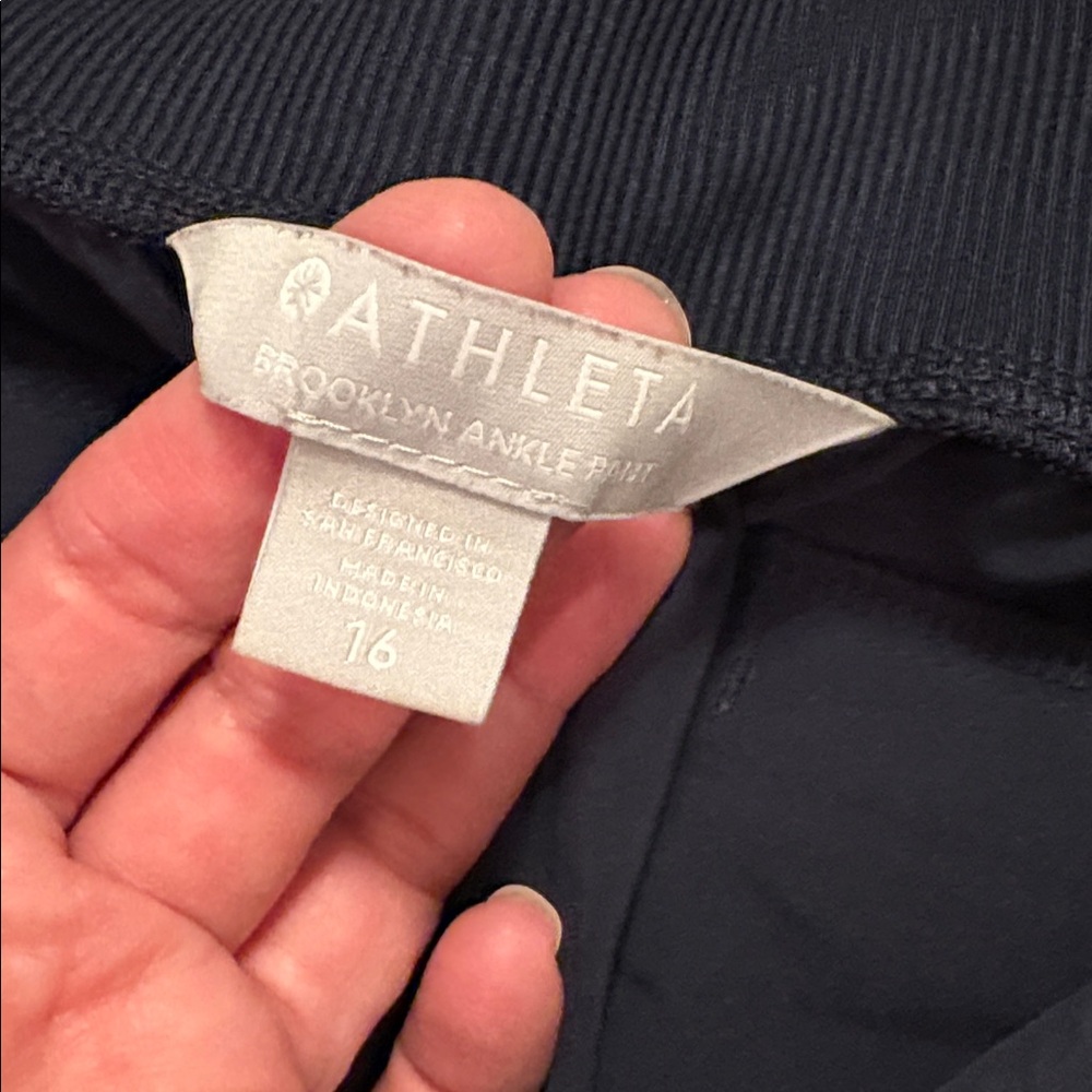 Brooklyn Ankle Pants in Navy - Picture 3 of 12